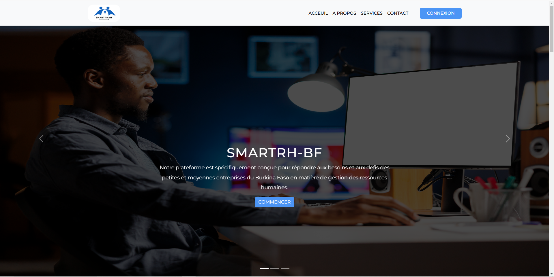 Image de la plateforme de Régulation Politique et Numérique